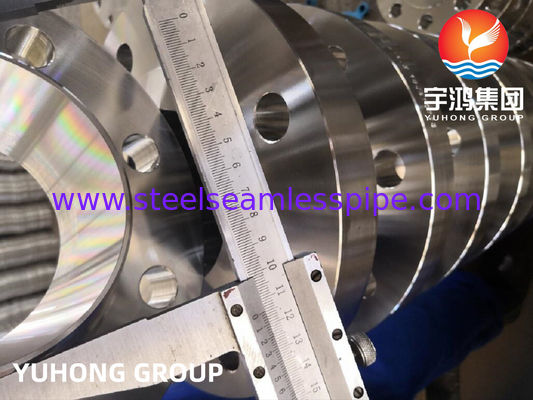 ASTM B462 AL-6XN/UNS NO8367/DIN 1.4501 หน้าแปลนเชื่อมคอยกขึ้น