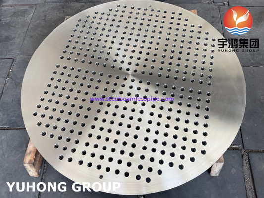 ASTM A182 F316L ชิ้นส่วนแลกเปลี่ยนความร้อนท่อเหล็กกล้าไร้สนิม