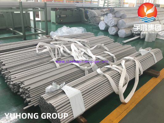 ASTM A213 TP310S สแตนเลสแบบไม่มีรอยต่อท่อดองสำหรับแลกเปลี่ยนความร้อนและ Boiler