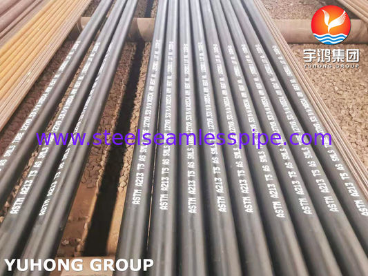 ท่อหม้อไอน้ำไร้ตะเข็บเหล็กกล้าผสมโครเมียม-โมลิบดีนัม ASTM A213 T5 15Mo3 แบบรีดร้อน