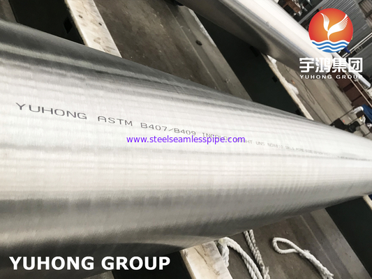 ASTM B407 INCOLOY 800HT / UNS NO8811 ท่อไร้รอยสกัดของไนเคิล
