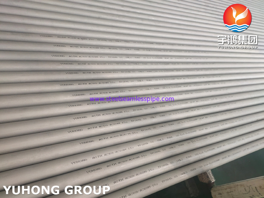 ASTM A269 TP304L ท่อสแตนเลสไม่มีรอยต่อสำหรับท่อแลกเปลี่ยนความร้อน