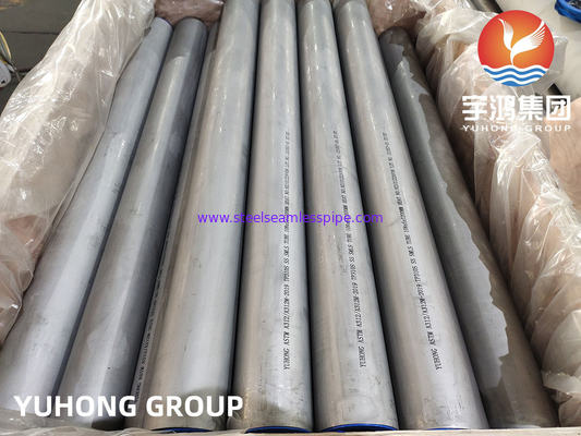ASTM A312 TP310S ท่อสแตนเลสไร้ตะเข็บสำหรับงานอุตสาหกรรมที่มีการกัดกร่อนสูง