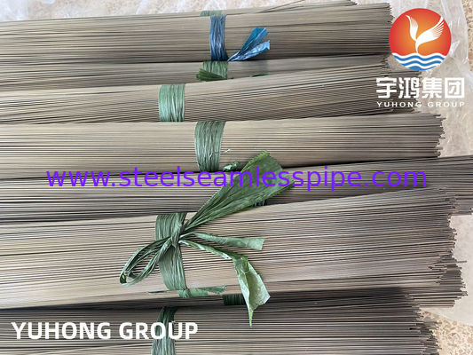 หลอดหลอดหลอดหลอดเหล็กไร้สแตนเลส สีสันสดใส ASTM A213 / ASTM A269 TP304/304L TP316/316L 19.05 X 1.65 X 6096MM