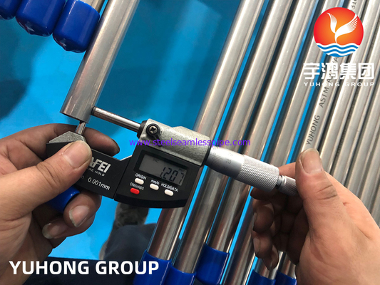 SS ASME SA269 / ASTM A269 TP316L ท่อไร้รอยต่อการอบอ่อนที่สดใส