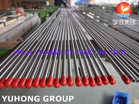 ท่อสแตนเลสสว่าง Annealed ท่อ A269 TP316L 316H TP304H TP347H ท่อประสาทความแข็งแรงสูง