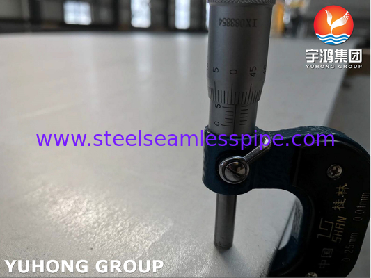 ASTM A240 904L N08904 แผ่นเหล็กดัดเหล็ก