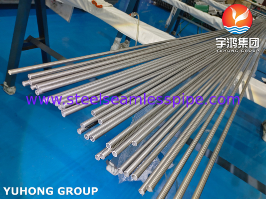 ASTM B622 UNS N10276 2.4819 Hastelloy C276 ท่อโลหะผสมนิกเกิลไม่มีรอยต่อ