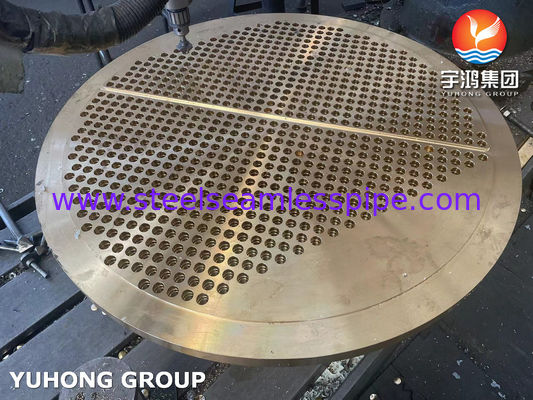 ASTM ทองแดงเหล็กสแตนเลส Baffle และ Tube Sheet สําหรับแลกเปลี่ยนความร้อน