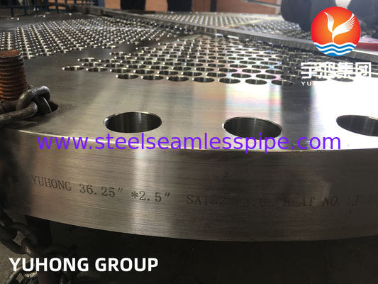 ASME SA182 F316L, 1.4404 กระดาษท่อโกหกจากสแตนเลสสําหรับเครื่องแลกเปลี่ยนความร้อน