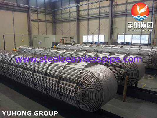 ASME SA213 TP316L อะไหล่เครื่องแลกเปลี่ยนความร้อน Tube สแตนเลส
