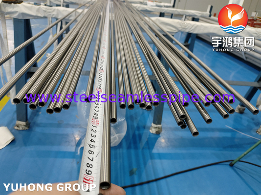 ASTM B622 UNS NI0276 ท่อไร้รอย Hastelloy C276 สังกะสีไนเคิลคาร์บอนต่ํา