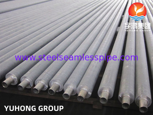 ASME SA210 Gr A1 หลอดไร้รอย Al1060 อลูมิเนียม ปีกท่อปีกชนิด G