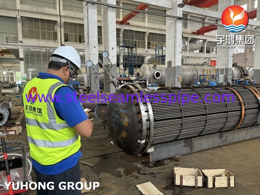กล่องท่อ ASME U STAMP D-E05C ASME SA179 ท่อไร้รอยเหล็กคาร์บอน
