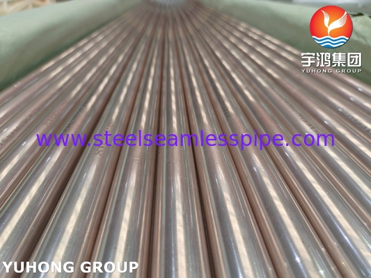 ASTM B111 C70600 ทองแดง นิเคิล 90/10 ท่อไร้รอยสําหรับระบบการกําจัดเกลือ
