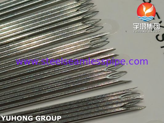 ISO7864 SUS304 ท่อเข็มสแตนเลสสําหรับการฉีดทางการแพทย์ 21G 44MM ปลายขีด