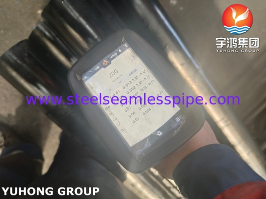 ASME SA192 / ASTM A192 ท่อไร้รอยเหล็กคาร์บอนสําหรับเครื่องทําความร้อนอากาศและเครื่องปั่น