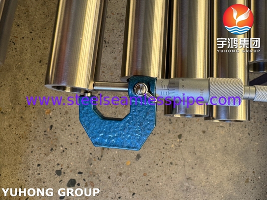 ASTM A312 TP310S ท่อสแตนเลสไร้รอยสําหรับเครื่องแลกเปลี่ยนความร้อน