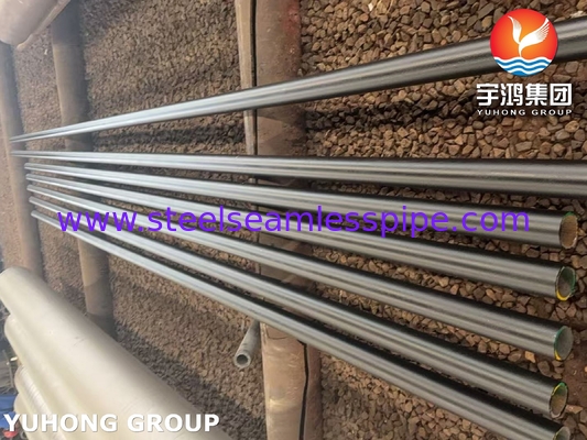 ASME SA335 P9 ท่อเหล็กสแตนเลสเฟอริติกไร้รอยสําหรับเครื่องทําความร้อนสูงและเครื่องปั่น