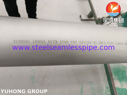 ท่อไร้รอยต่อสแตนเลสสตีล Super Duplex ASTM A790 UNS S37500