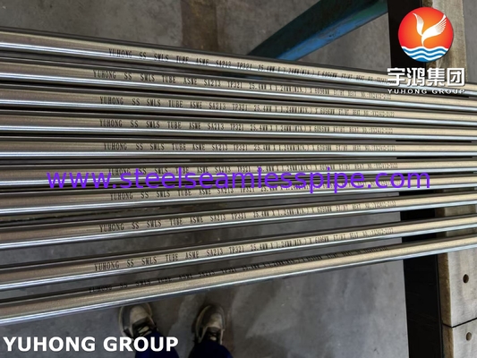 ASME SA213 TP321 ท่อสแตนเลสไร้รอยต่อ U bend สำหรับชุดแลกเปลี่ยนความร้อน
