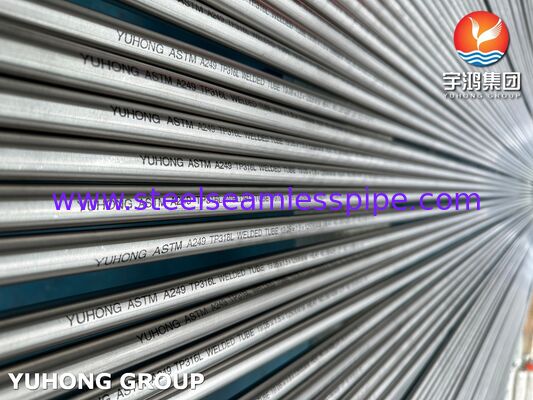ASTM A249 TP316L ท่อเหล็กไร้สแตนเลสที่ผสมผสานใส