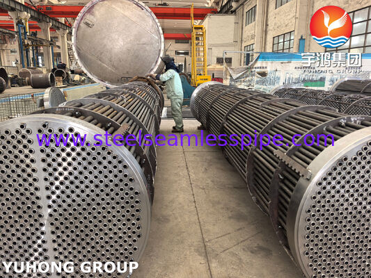 ผสมท่อแลกเปลี่ยนความร้อนจากเหล็กก๊าบอนที่มีวัสดุ ASME SA179 และใบท่อ ASME SA266 Gr.2 สําหรับการใช้งานตามมาตรฐาน TEMA
