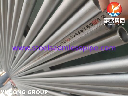 ASTM A268 TP405 หลอดสแตนเลสเฟอริตี้ที่มีโครเมียมต่ําและอะลูมิเนียมสูง ไม่แข็งต่ออากาศ