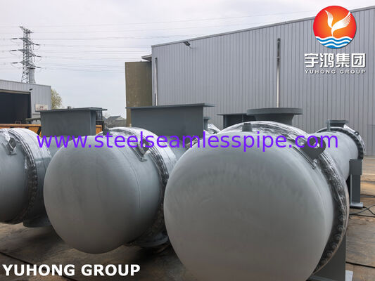 ASME U Stamp Floating Head Heat Exchanger พร้อม TEMA Class R Design สําหรับความแตกต่างอุณหภูมิสูง