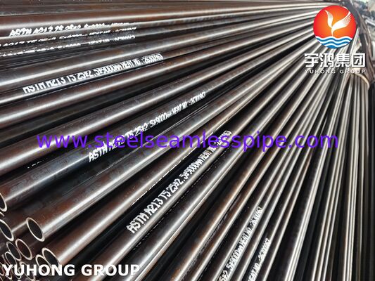 ท่อเหล็กอัลลอยด์ไร้ตะเข็บ ASTM A213 T5 , ท่อแลกเปลี่ยนความร้อนสำหรับอุตสาหกรรมน้ำมันและก๊าซ