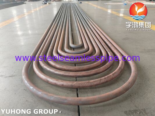 ท่อเหล็กคาร์บอนไร้ตะเข็บ ASME SA179 ASTM A179 แบบ U สำหรับเครื่องแลกเปลี่ยนความร้อนและคอนเดนเซอร์