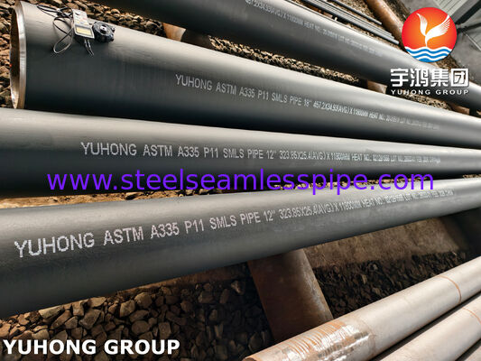 ASTM A335 / ASME SA335 P11 ท่อเหล็กสแตนเลสไร้รอยสําหรับเตาเจาะน้ํา