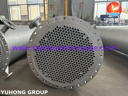 ASME U Stamp, NBR, Shell & Tube Heat Exchanger API 660 กับท่อของ SA179, SA178, SA213, SA249,