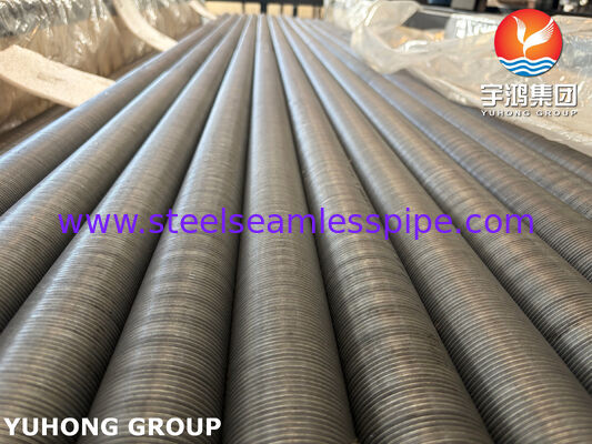 ASME SA179 แบบ KL หลอดอัลลูมิเนียมปีกสําหรับเครื่องประหยัดและการฟื้นฟูความร้อน