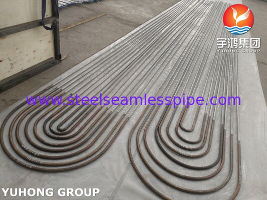 ท่อแลกเปลี่ยนความร้อน ASME SA213 TP316L ท่อสแตนเลสไร้ตะเข็บแบบ U Bend