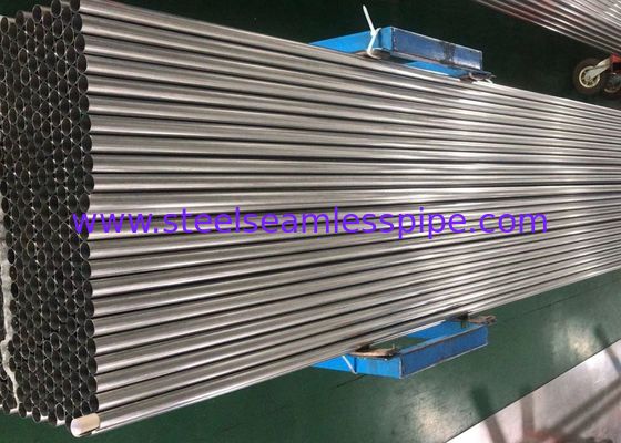 A554 ท่อสแตนเลสตกแต่ง / ท่อ TP304 / 304L TP316 / 316L สำหรับราวระเบียงราวซาติน / กระจก