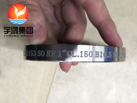 ASTM A182 F53 UNS S32750 หน้าแปลนเหล็กหลอมซุปเปอร์ดูเพล็กซ์ B16.5