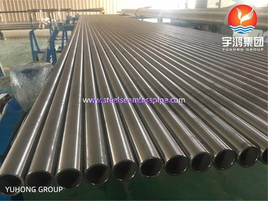 ASTM B163 UNS N08825 หลอดสกัดไนเคิล Incoloy 825 หลอดแลกเปลี่ยนความร้อนที่ไม่มีรอยต่อ