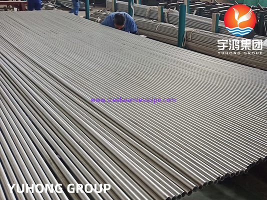 ASME SA213 TP316L ท่อแลกเปลี่ยนความร้อนแบบไม่มีรอยต่อสแตนเลส