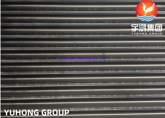 INCOLOY ALLOY 825,880,800H ท่อไร้รอยต่อ, ท่อโลหะผสมนิกเกิล ASTM B 163 / ASTM B704