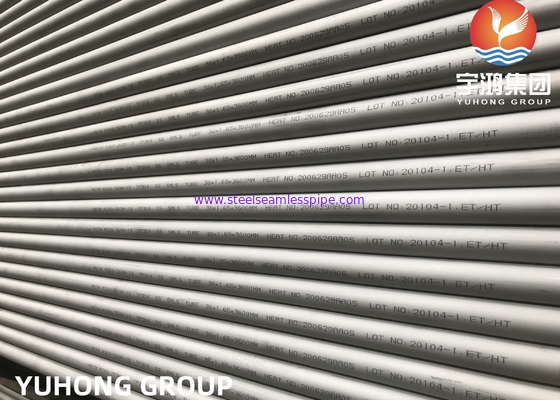 ASTM A269 TP304 TP304L TP316L SUS316L 1.4404 ท่อสแตนเลสไม่มีรอยต่อ, ท่อแลกเปลี่ยนความร้อนของหม้อไอน้ำ