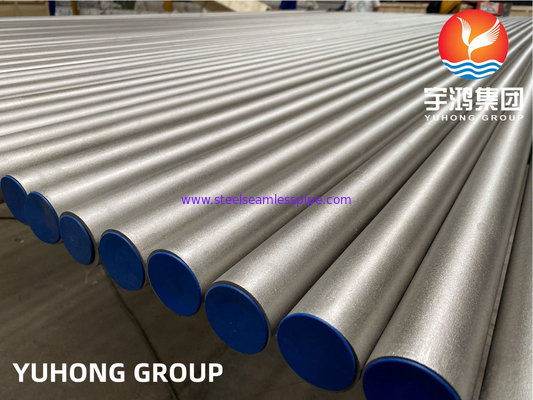 ASME SB 163 / ASTM B 407 / ASME SB 829 Incoloy 800H / 800HT / ​​800AT โลหะผสมนิกเกิลท่อ