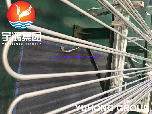 ASTM B444 INCONEL 625 / UNS NO6625 U-TUBE NICKEL ALLOY HEAT EXCHANGER ท่อ