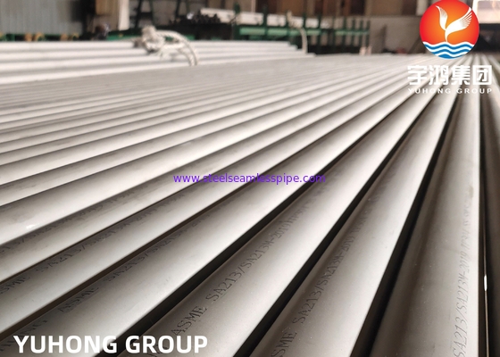 ท่อแลกเปลี่ยนความร้อน ASME SA213 TP304 / 1.4301 ท่อสแตนเลส HT & ET
