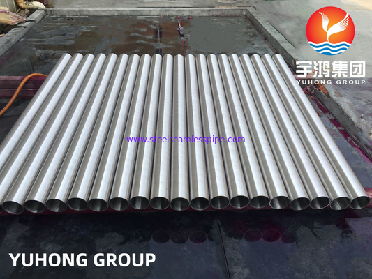 ASTM B163 Incoloy 800HT UNS N08811 ท่อสับสนธิเนกเกิลผิวใส