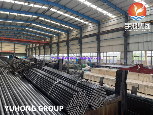 ASTM A210 / ASME SA210 GR.A1 GR.C ท่อเหล็กคาร์บอนไม่มีรอยต่อดึงเย็นสำหรับ Boiler